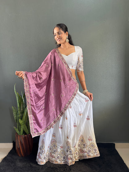 Sareewave Presents Heavy embroidery Festival Lehenga Choli