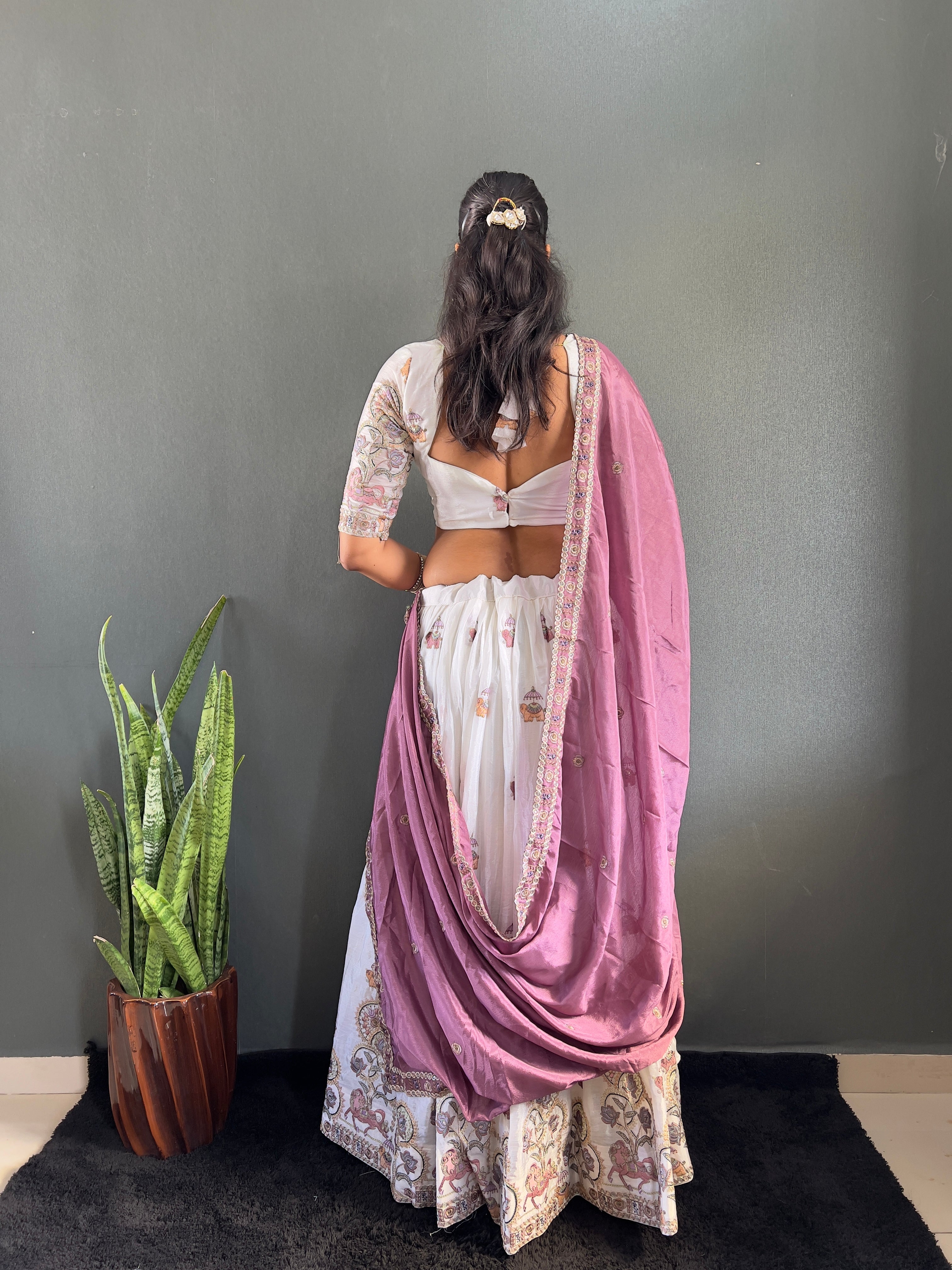 Sareewave Presents Heavy embroidery Festival Lehenga Choli