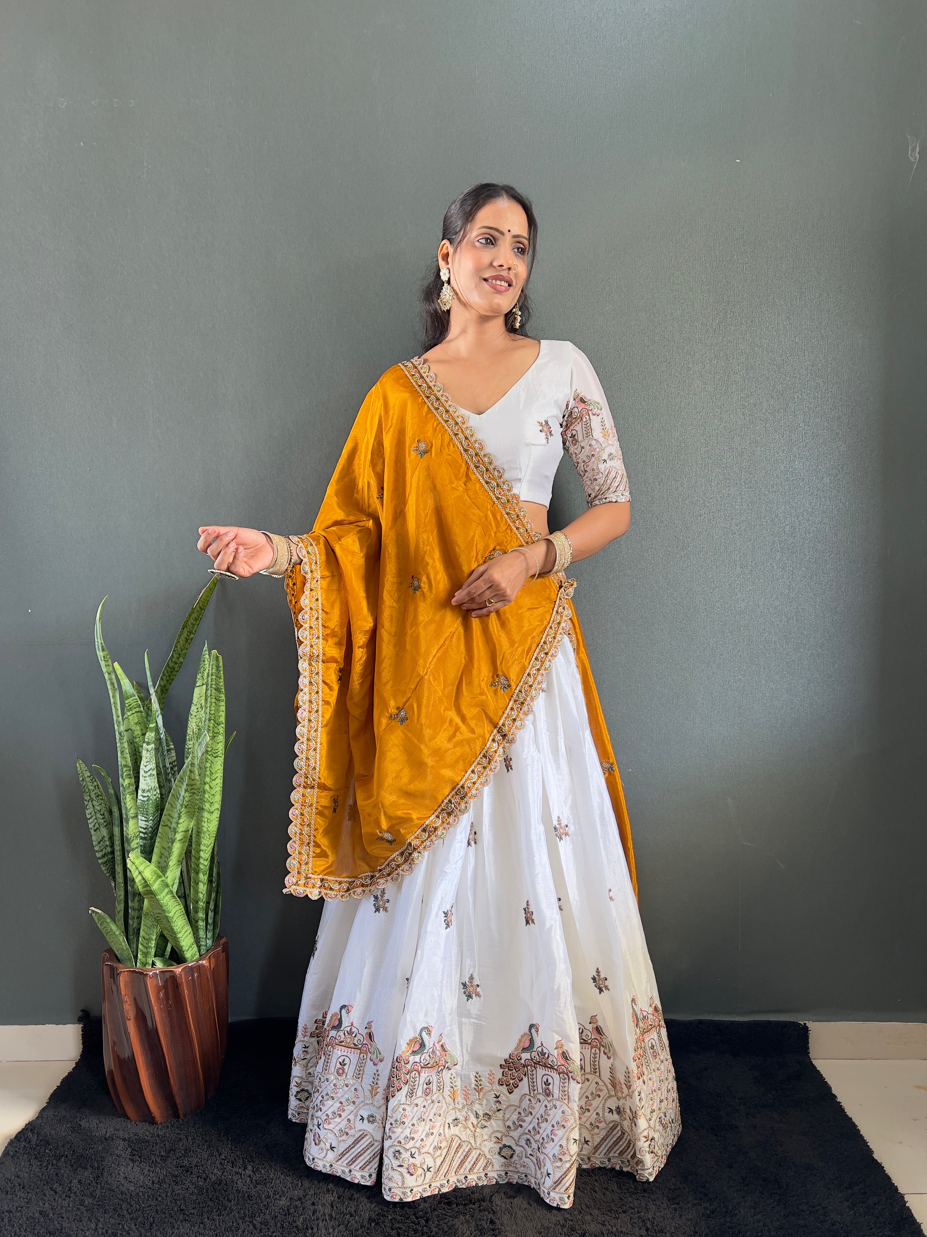 Sareewave Presents Heavy embroidery Festival Lehenga Choli