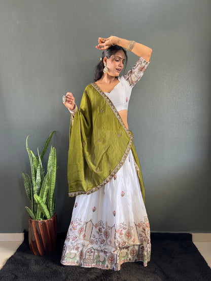 Sareewave Presents Heavy embroidery Festival Lehenga Choli