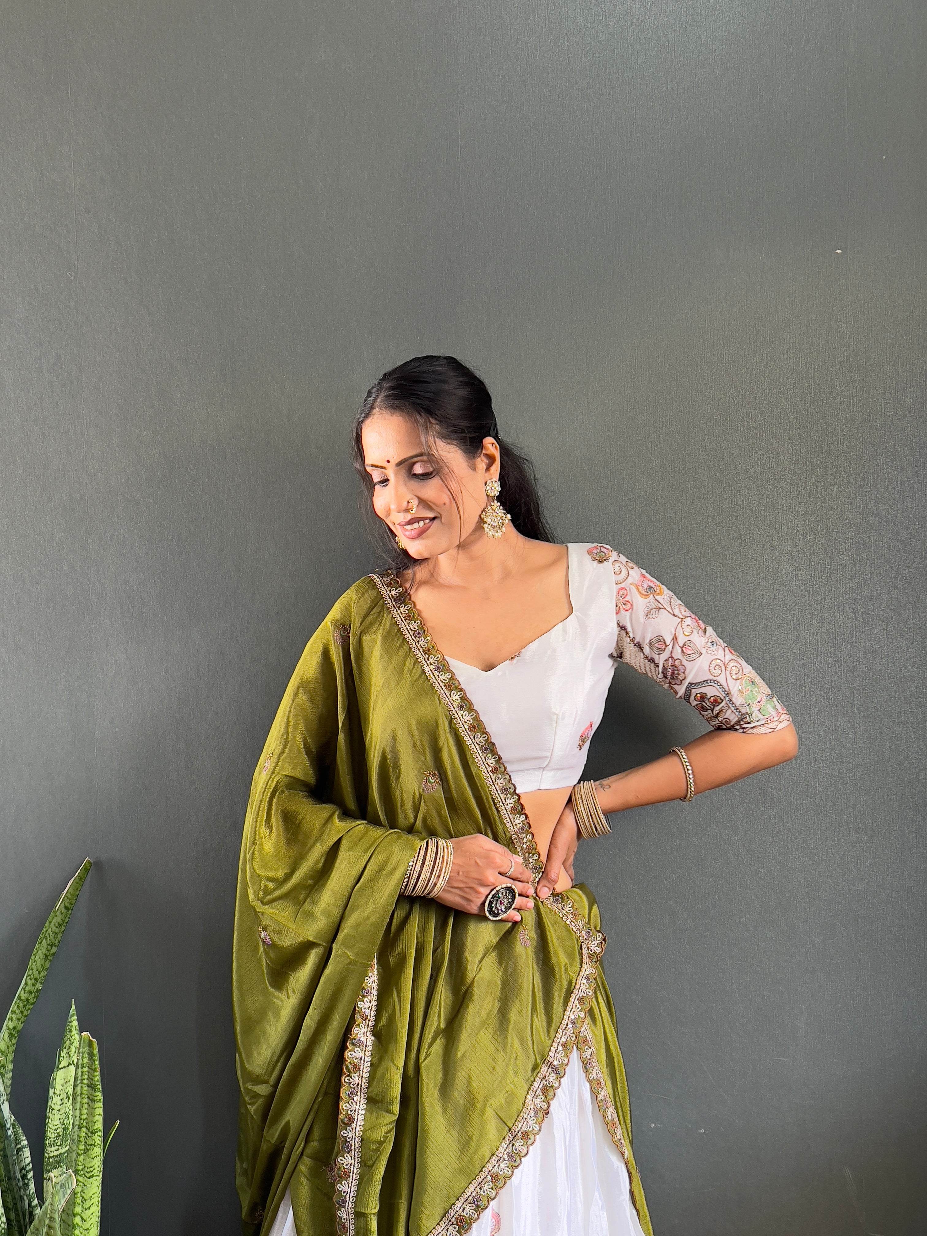 Sareewave Presents Heavy embroidery Festival Lehenga Choli