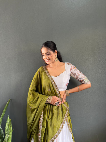 Sareewave Presents Heavy embroidery Festival Lehenga Choli