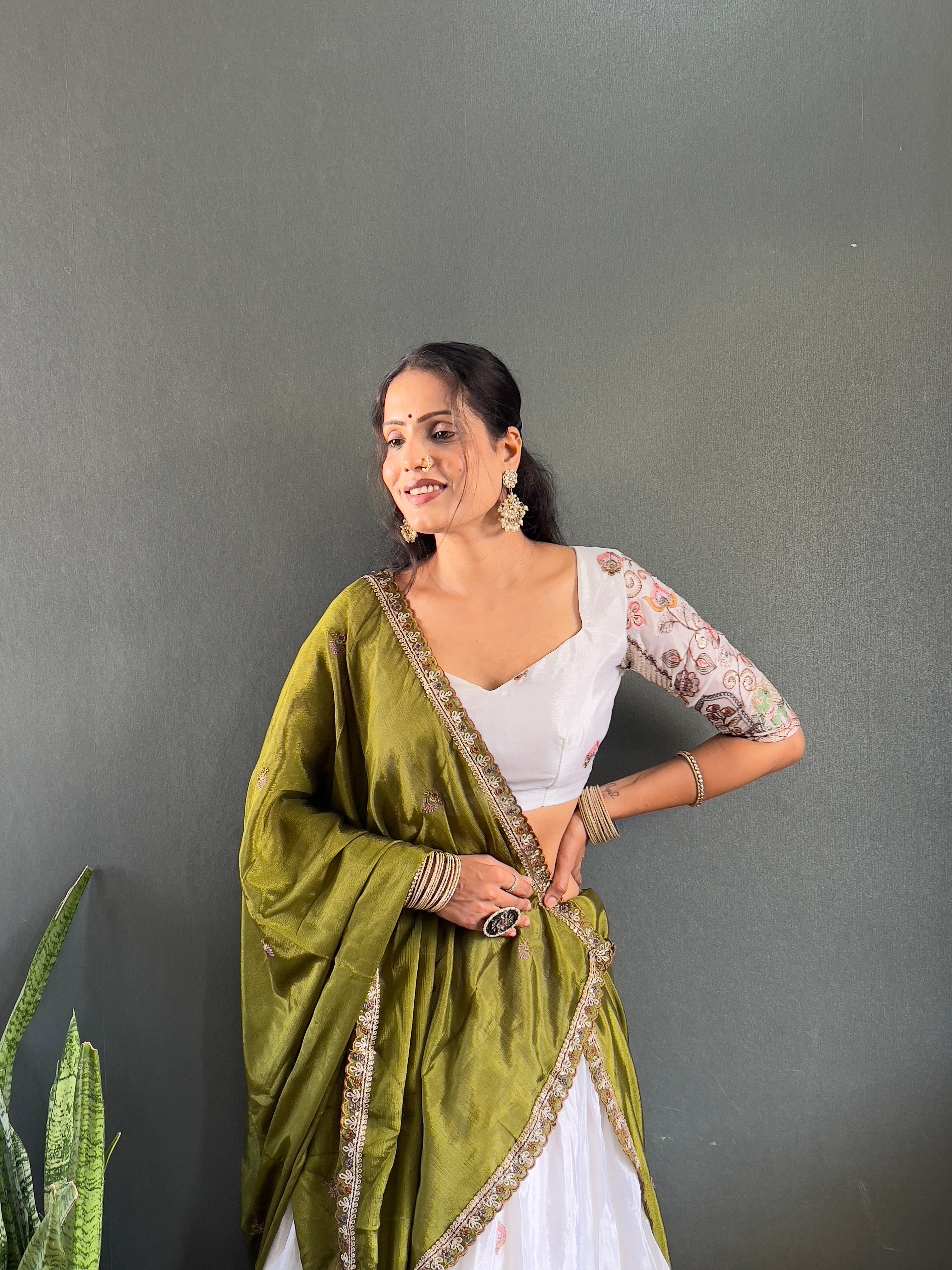 Sareewave Presents Heavy embroidery Festival Lehenga Choli