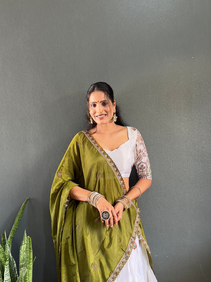 Sareewave Presents Heavy embroidery Festival Lehenga Choli
