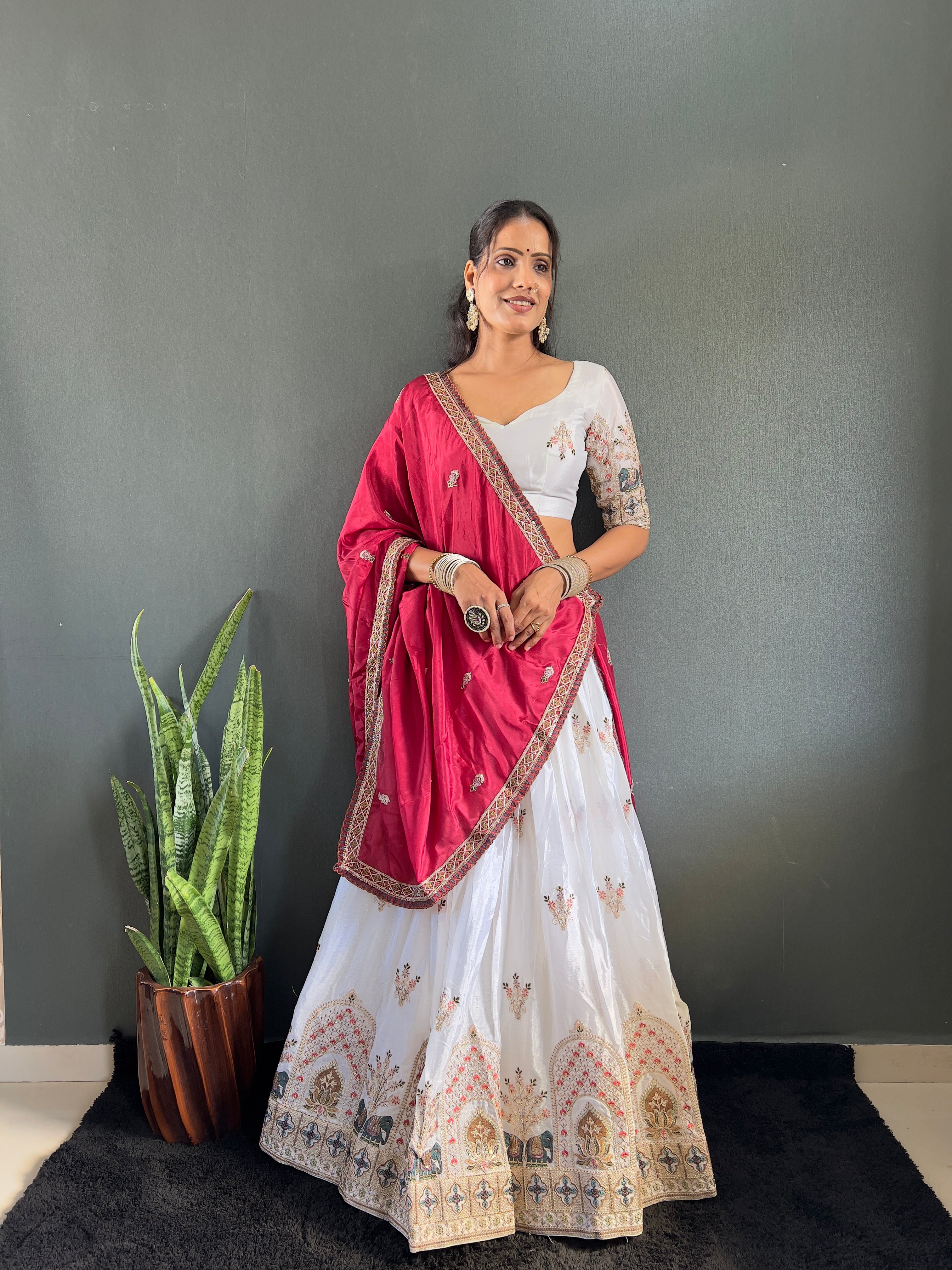 Sareewave Presents Heavy embroidery Festival Lehenga Choli