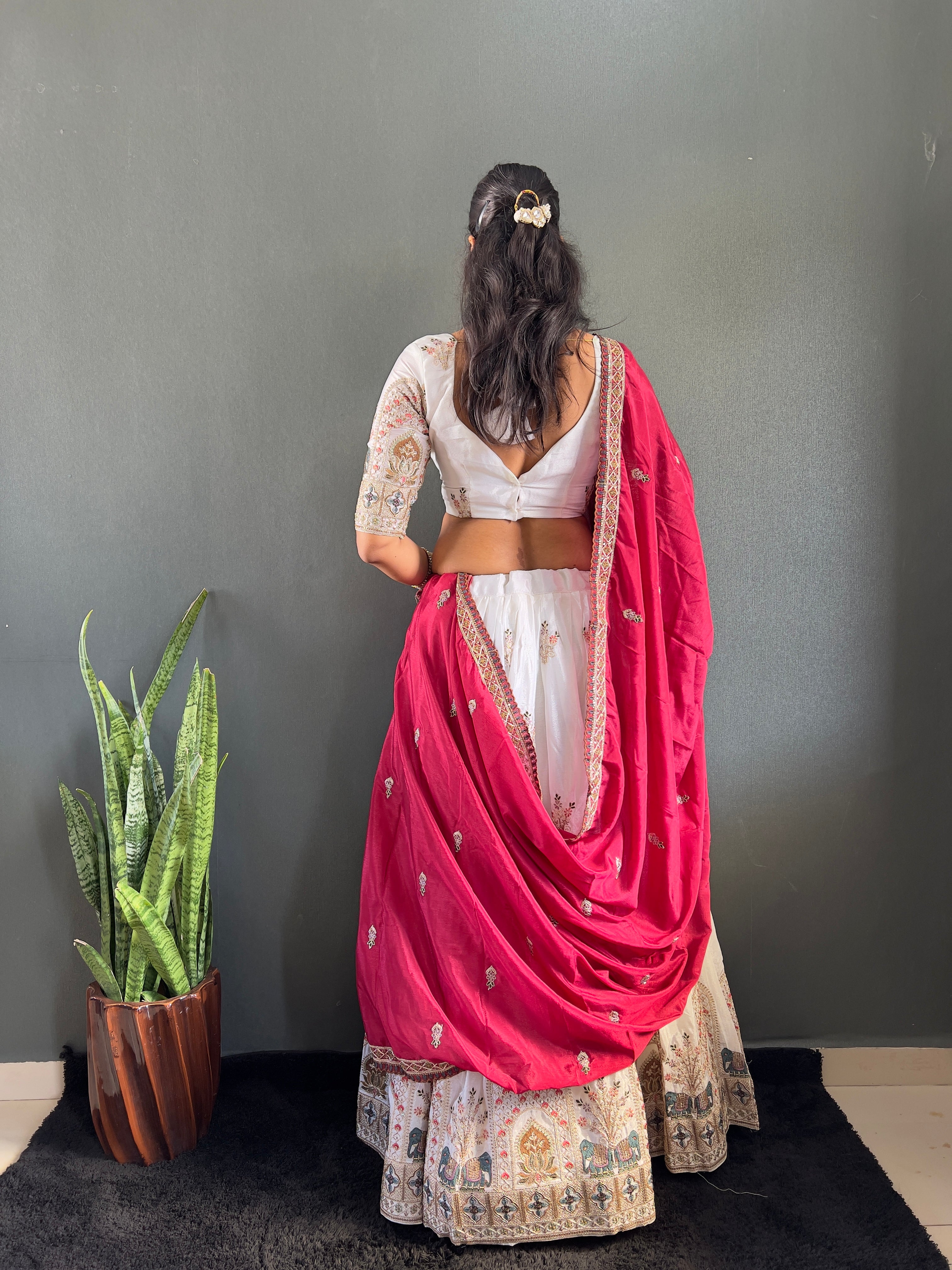 Sareewave Presents Heavy embroidery Festival Lehenga Choli