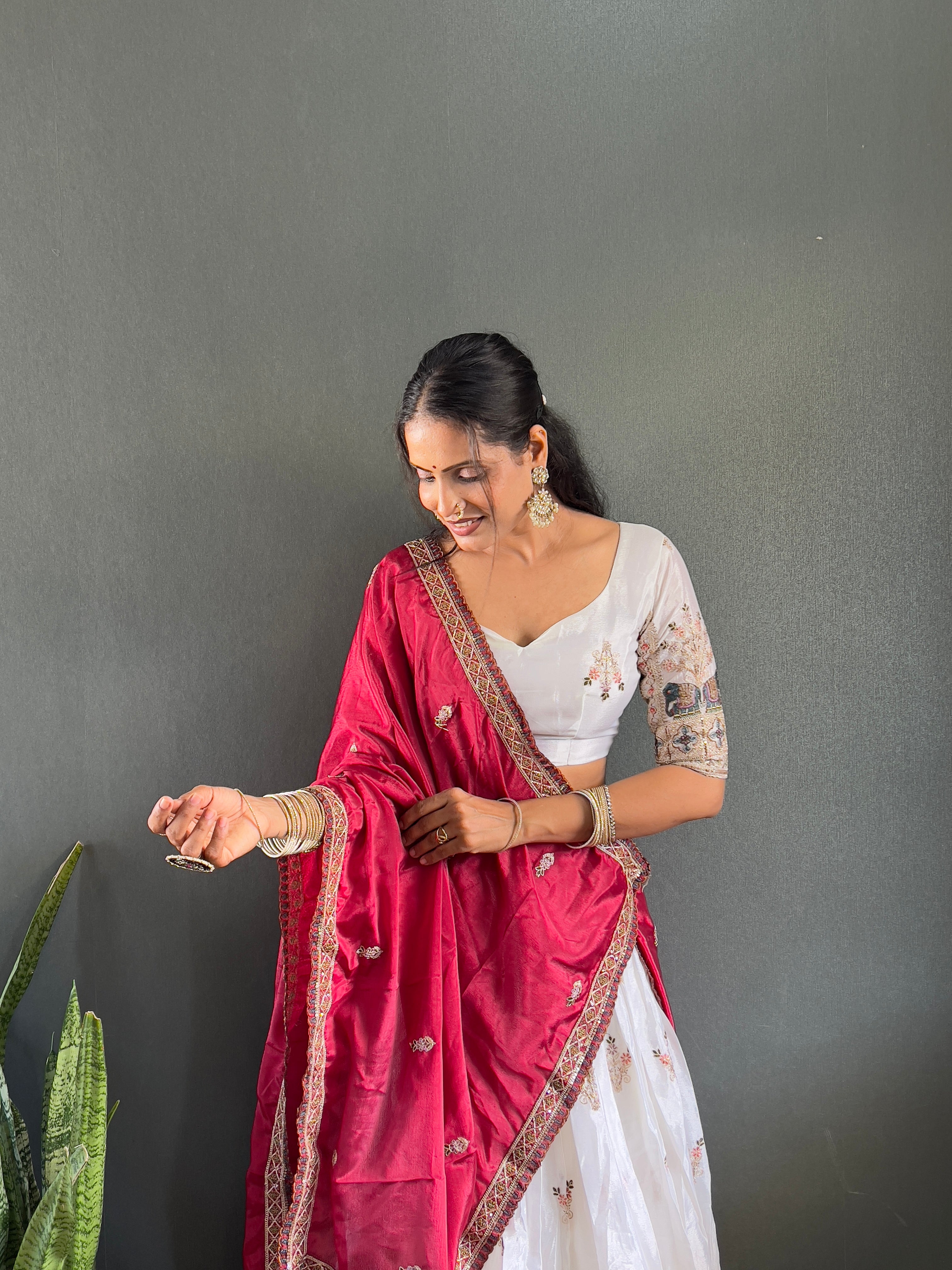 Sareewave Presents Heavy embroidery Festival Lehenga Choli