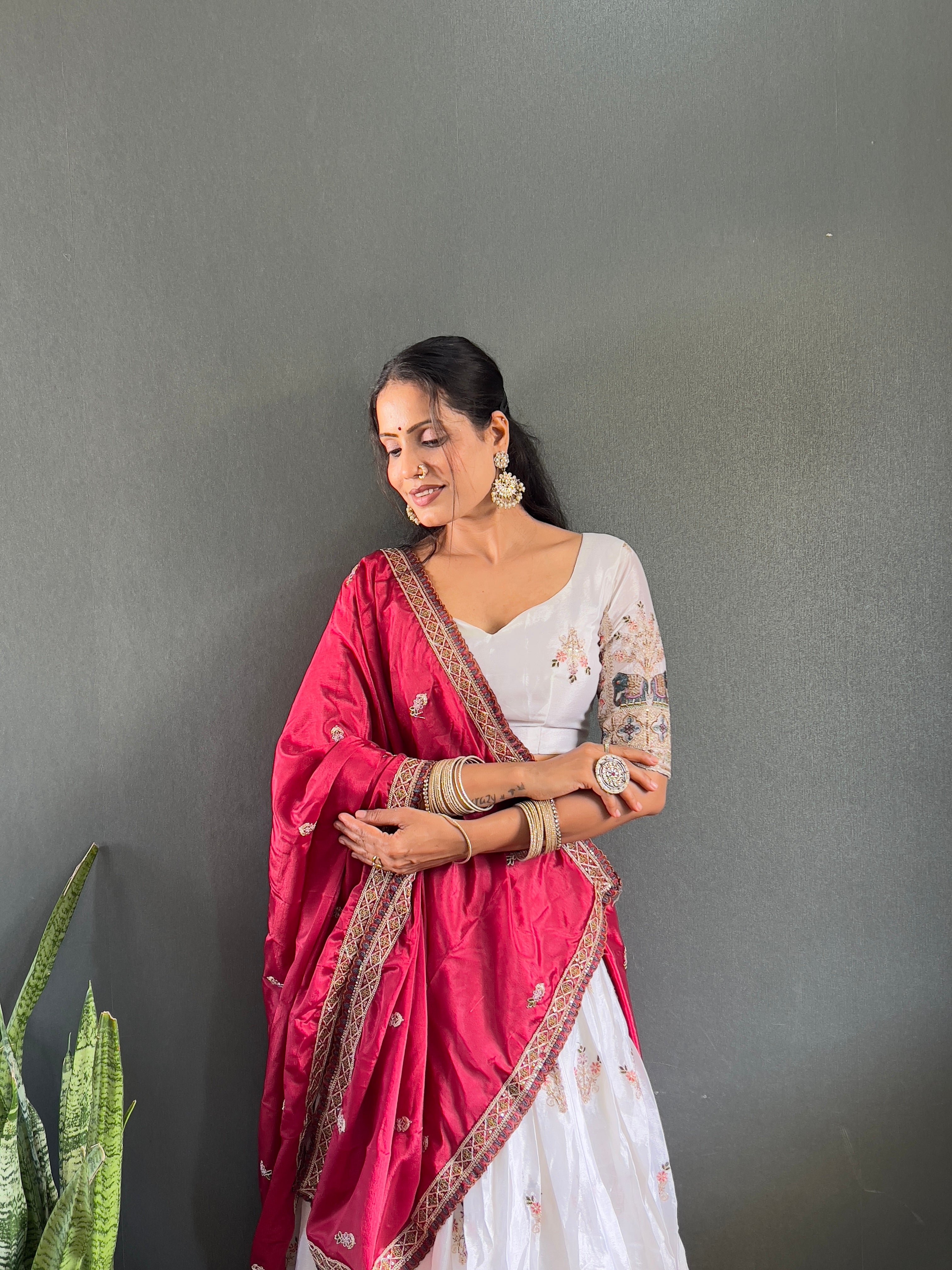 Sareewave Presents Heavy embroidery Festival Lehenga Choli