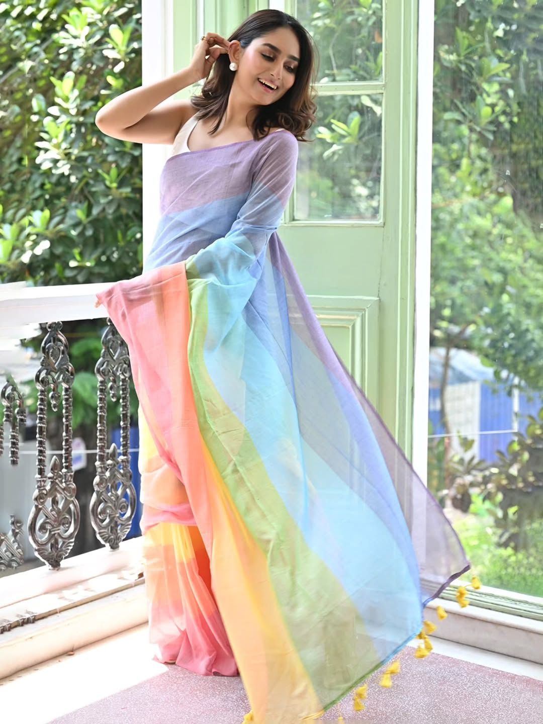 Sareewave Presents Designer Cotton Silk Saree