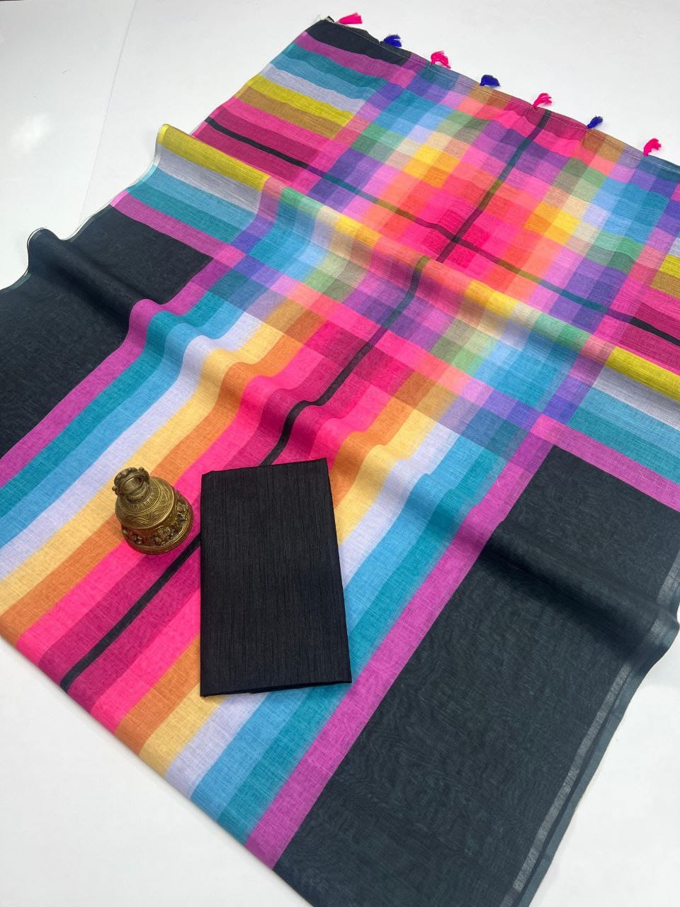 Sareewave Presents Designer Cotton Silk Saree