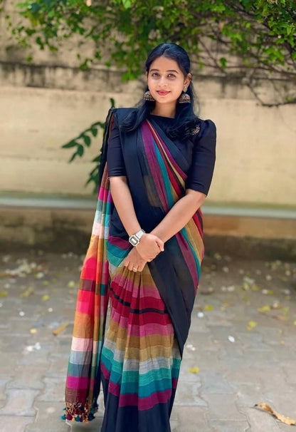 Sareewave Presents Designer Cotton Silk Saree
