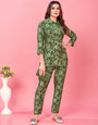 Green Designer Chanderi Co-Ord Set