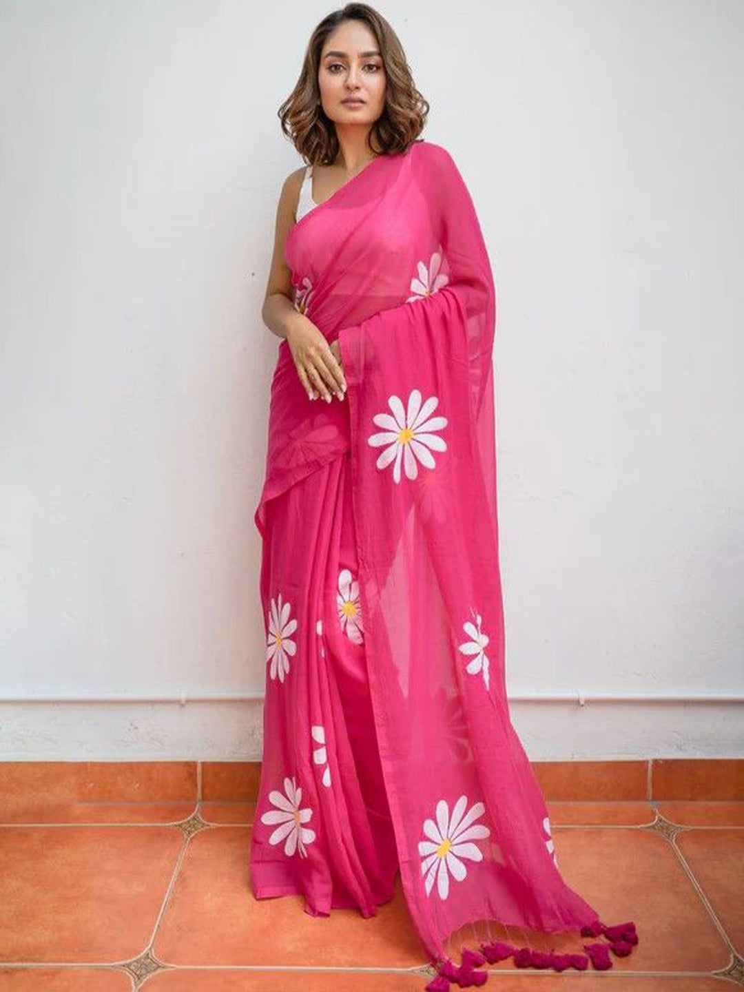 Sareewave Presents Designer Cotton Silk Saree