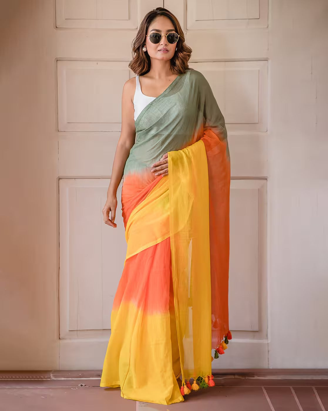 Sareewave Presents Designer Cotton Silk Saree