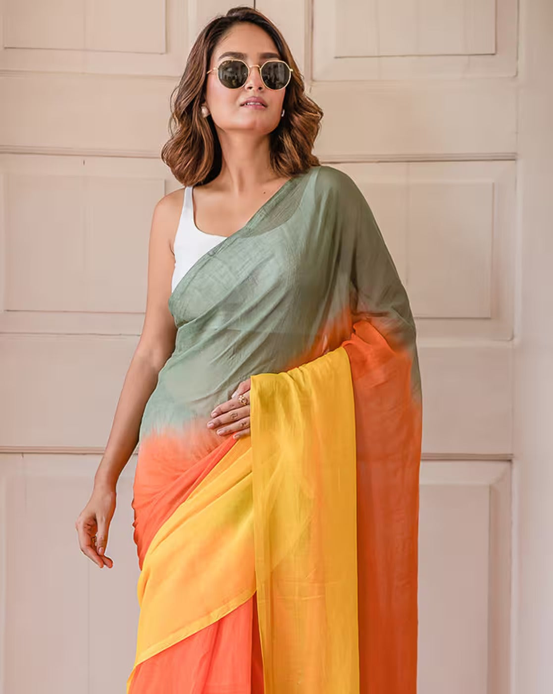 Sareewave Presents Designer Cotton Silk Saree