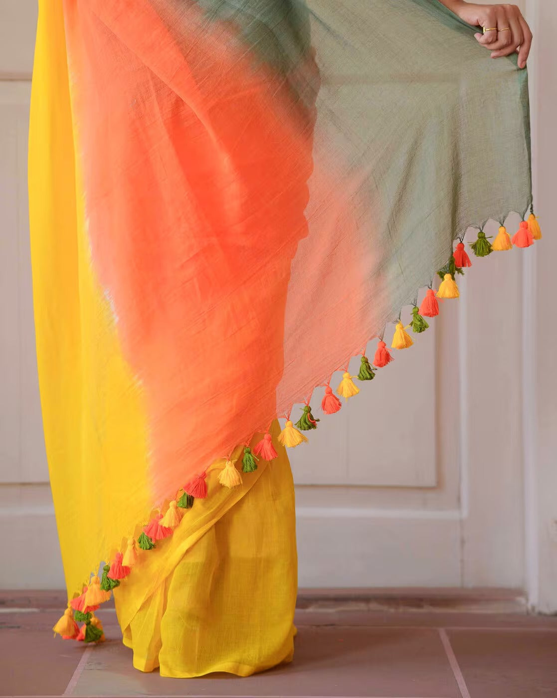 Sareewave Presents Designer Cotton Silk Saree