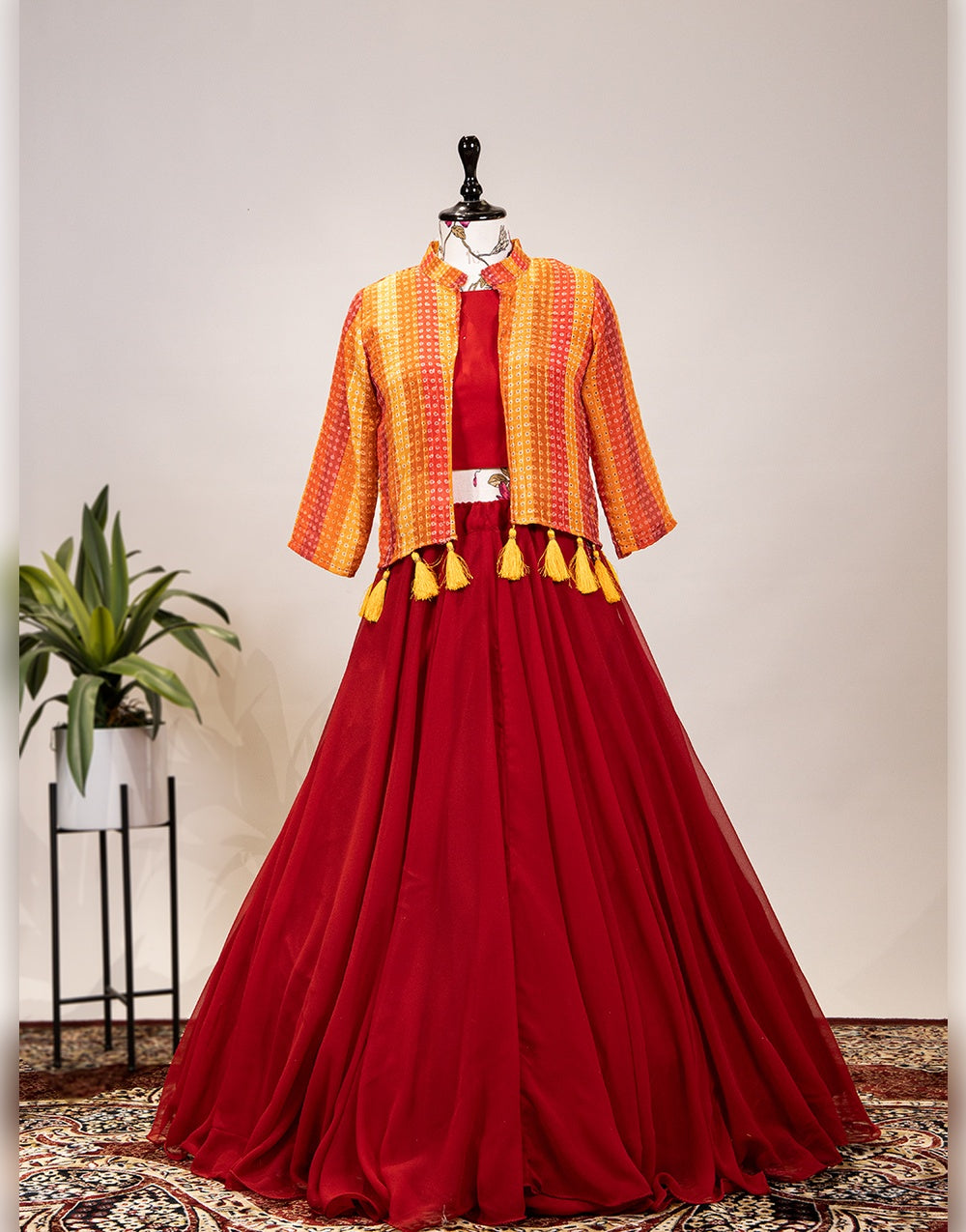 Buy Maroon Lehenga Choli | Bridal Lehenga Choli