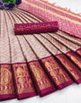 Being Silk Saree With Weaving Work