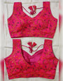 Rani Pink Phontam Silk Embroidery Blouse