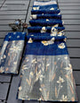 Blue Dola Silk Saree With Weaving Work