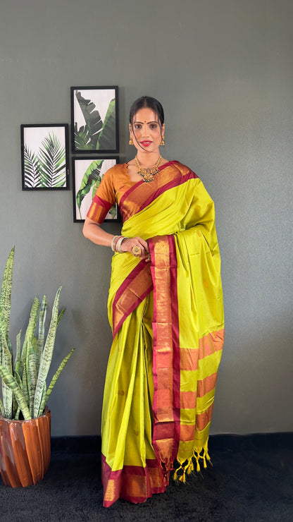 Cotton Silk Ready To Wear Saree Just In 1. MIN