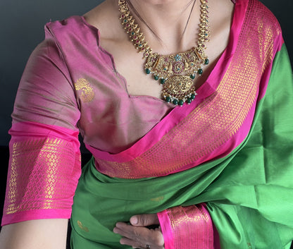 Cotton Silk Ready To Wear Saree Just In 1. MIN