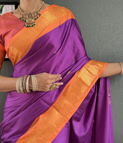 Cotton Silk Ready To Wear Saree Just In 1. MIN