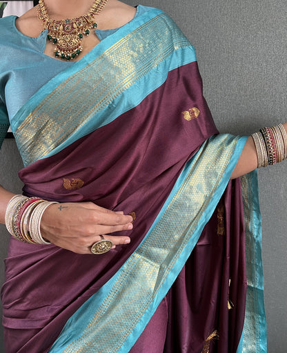 Cotton Silk Ready To Wear Saree Just In 1. MIN