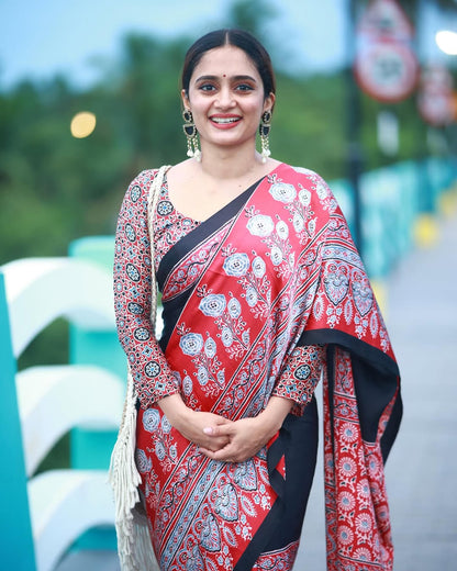 Ready To Wear Crape silk saree