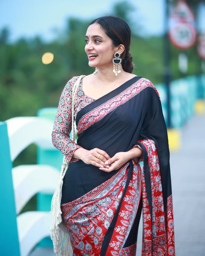 Ready To Wear Crape silk saree