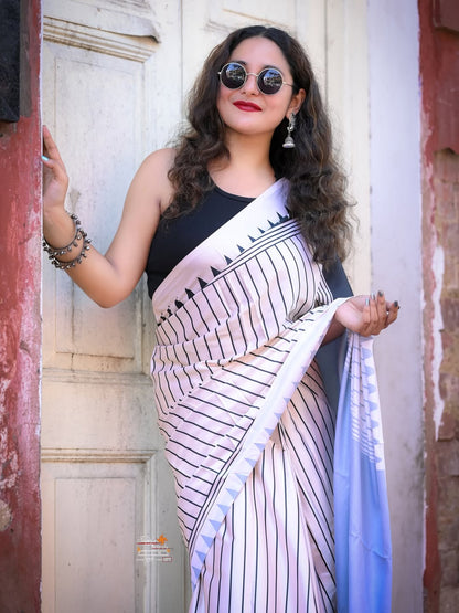 Ready To Wear Crape silk saree