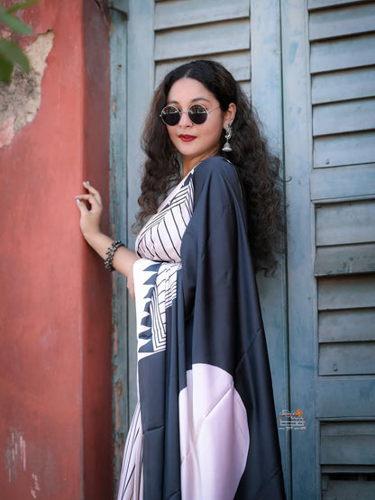 Ready To Wear Crape silk saree