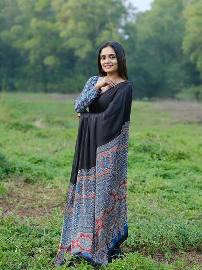 Ready To Wear Crape silk saree