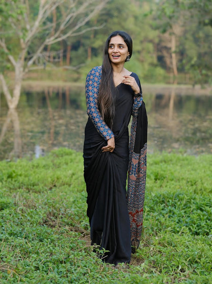 Ready To Wear Crape silk saree