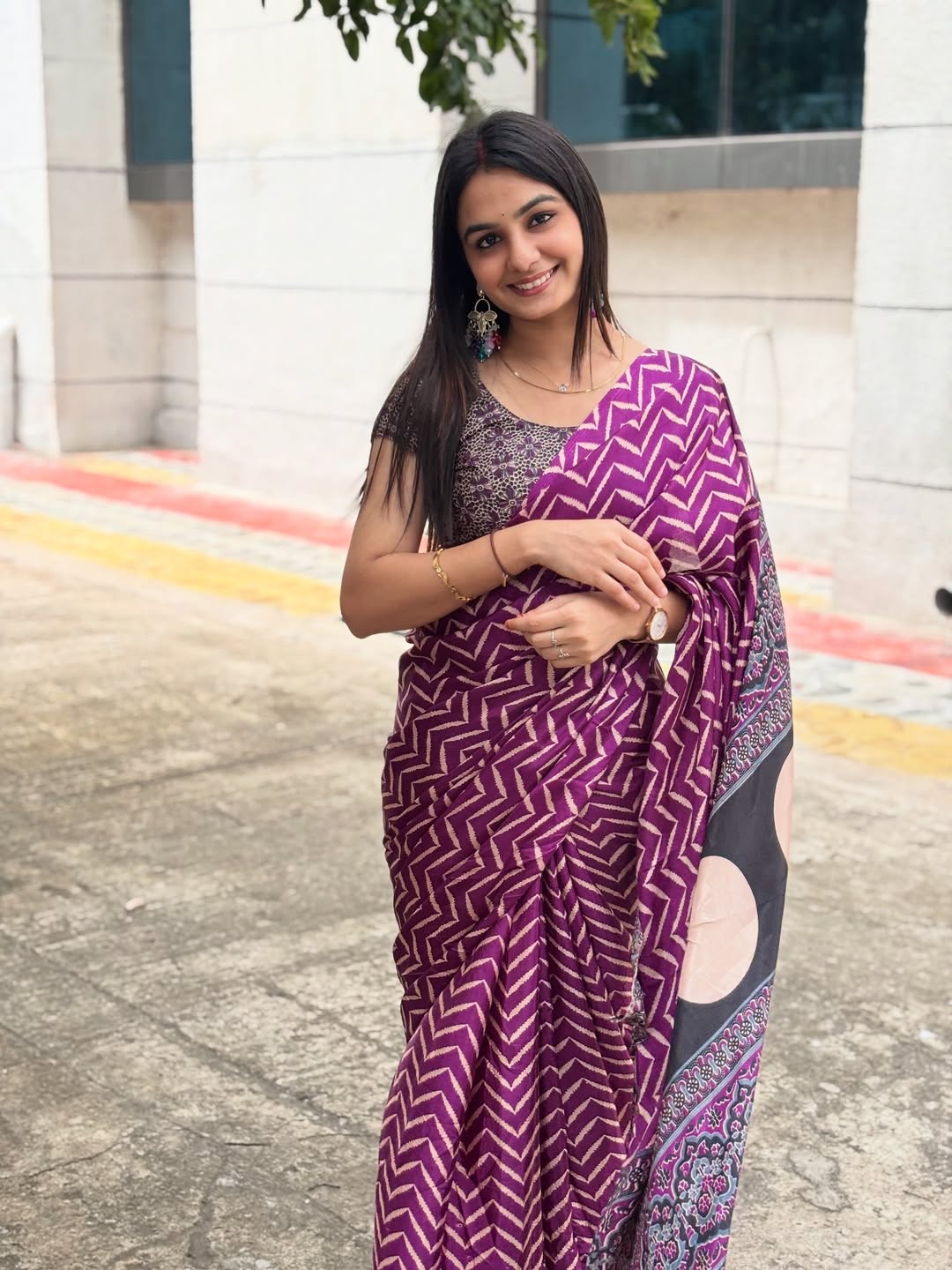 Ready To Wear Crape silk saree