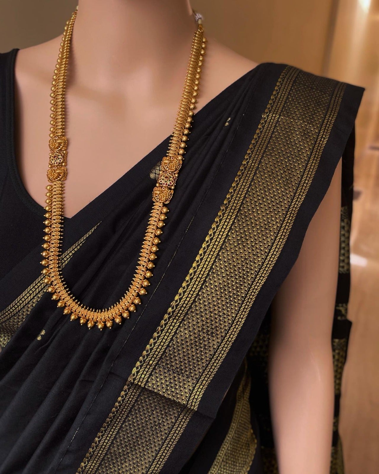 Banarasi Silk Saree With Zari Weaving Work