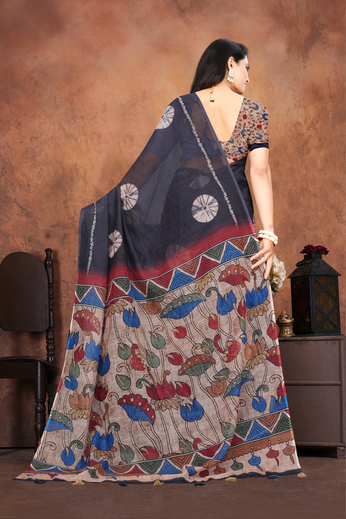 Sareewave Presents Designer Cotton Silk Saree