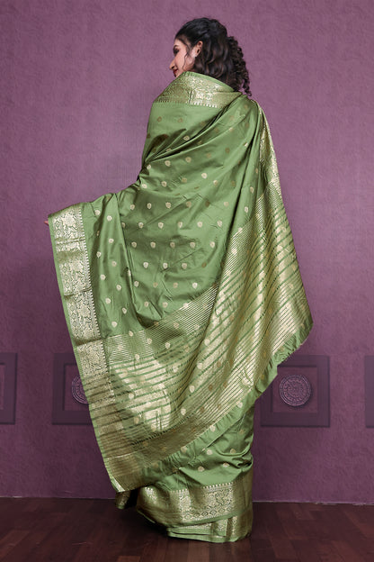 Graceful Satin Jacquard Woven Saree with Rich Textured Weaving
