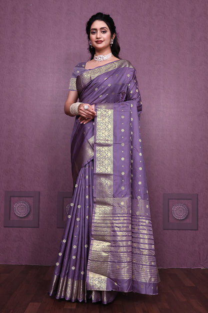 Exclusive Border Nimakari Design Soft Silk Saree