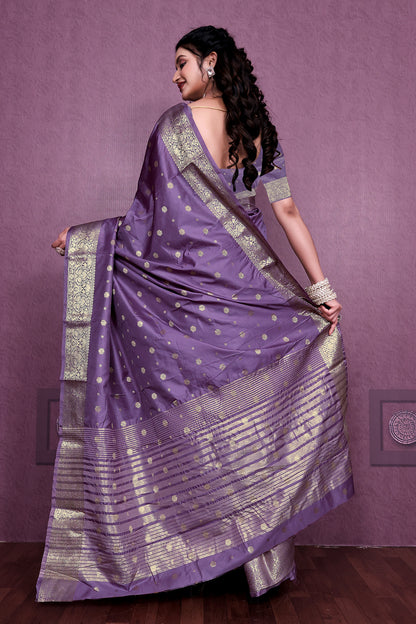 Exclusive Border Nimakari Design Soft Silk Saree