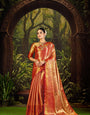 Traditional Pure Pattu Kanjivaram Silk Saree for Wedding & Festive Wear
