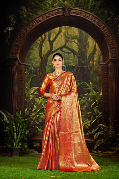 Premium quality summer Banarasi silk saree
