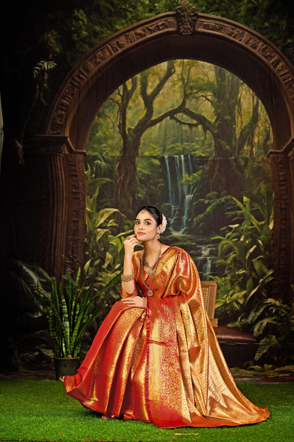 Premium quality summer Banarasi silk saree