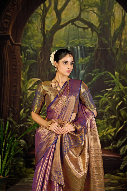 Classic Pure Pattu Kanjivaram Silk Saree – Premium Wedding Collection