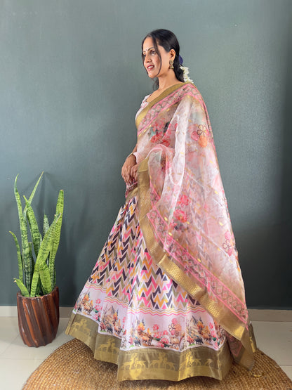 SareeWave Launching Festival Lehenga Choli