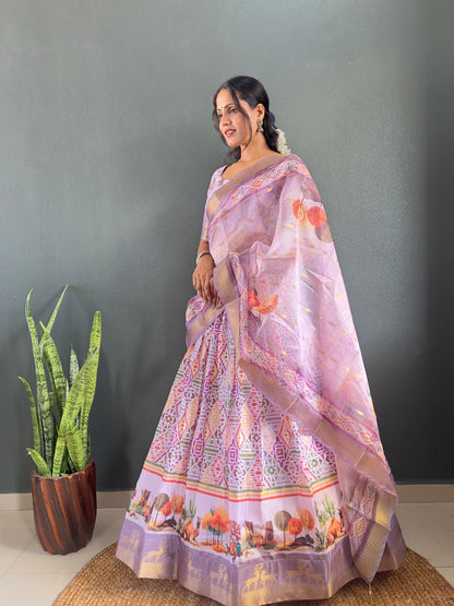 SareeWave Launching Festival Lehenga Choli