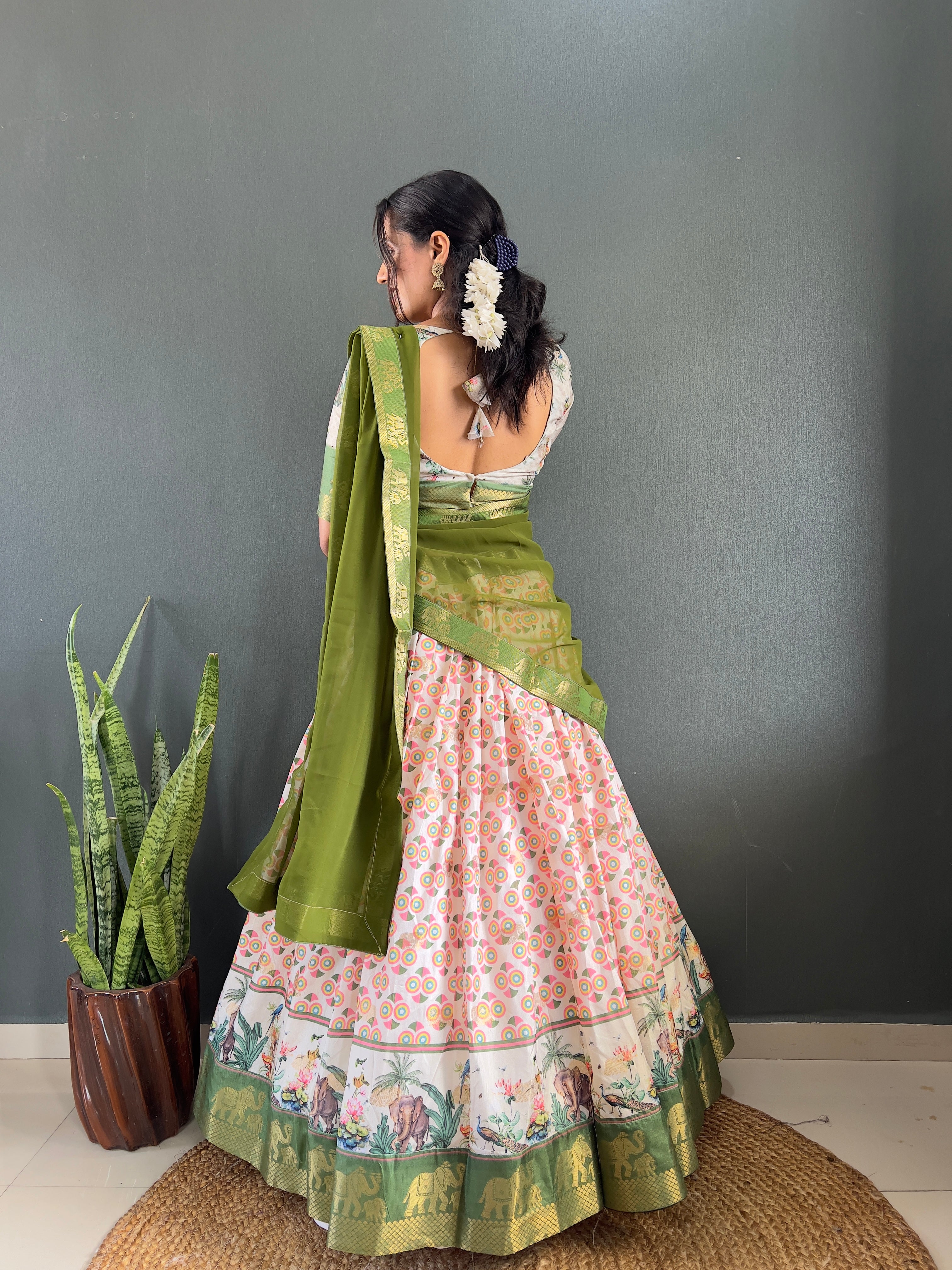 SareeWave Launching Festival Lehenga Choli