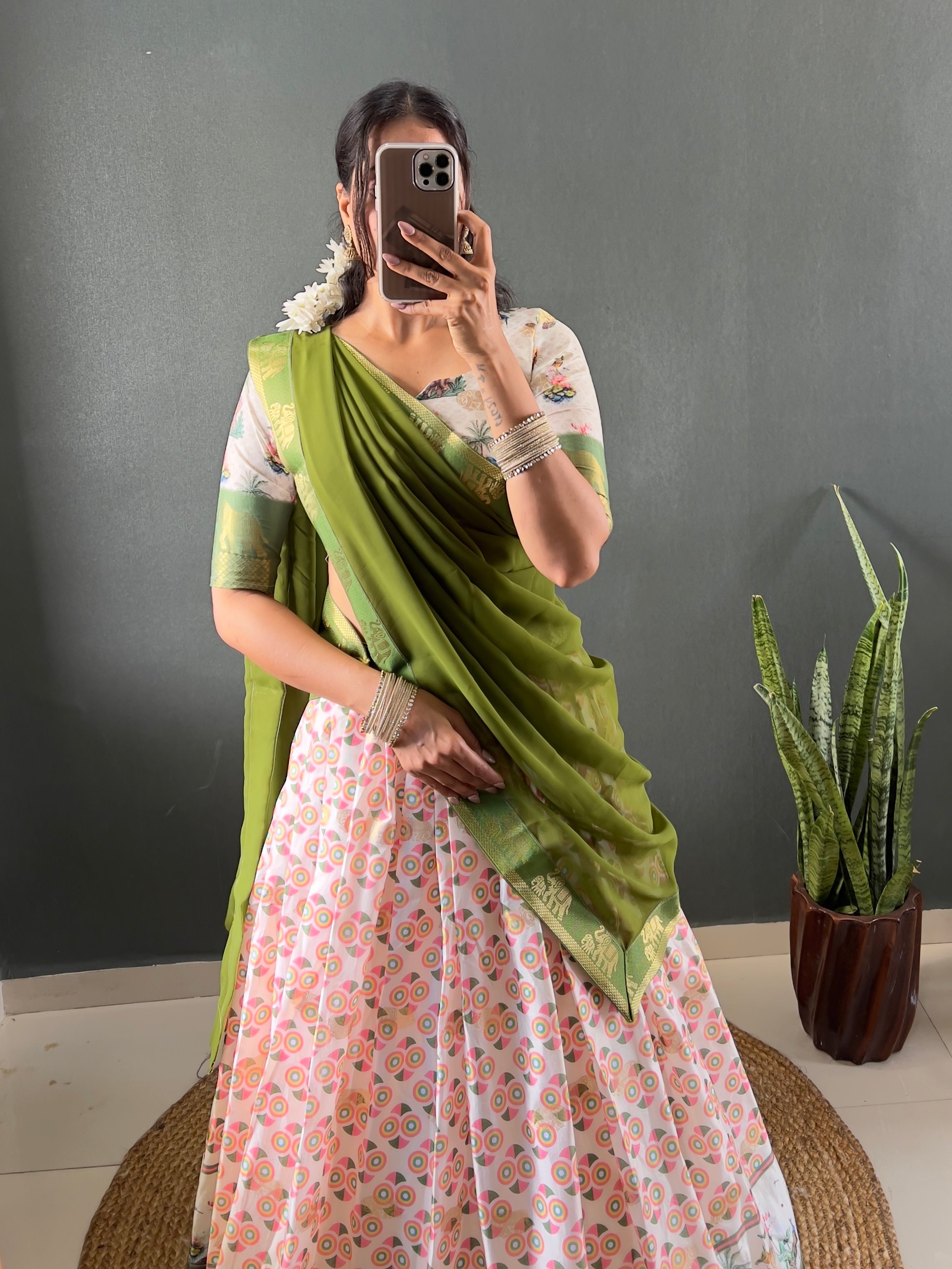 SareeWave Launching Festival Lehenga Choli