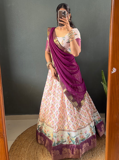 SareeWave Launching Festival Lehenga Choli