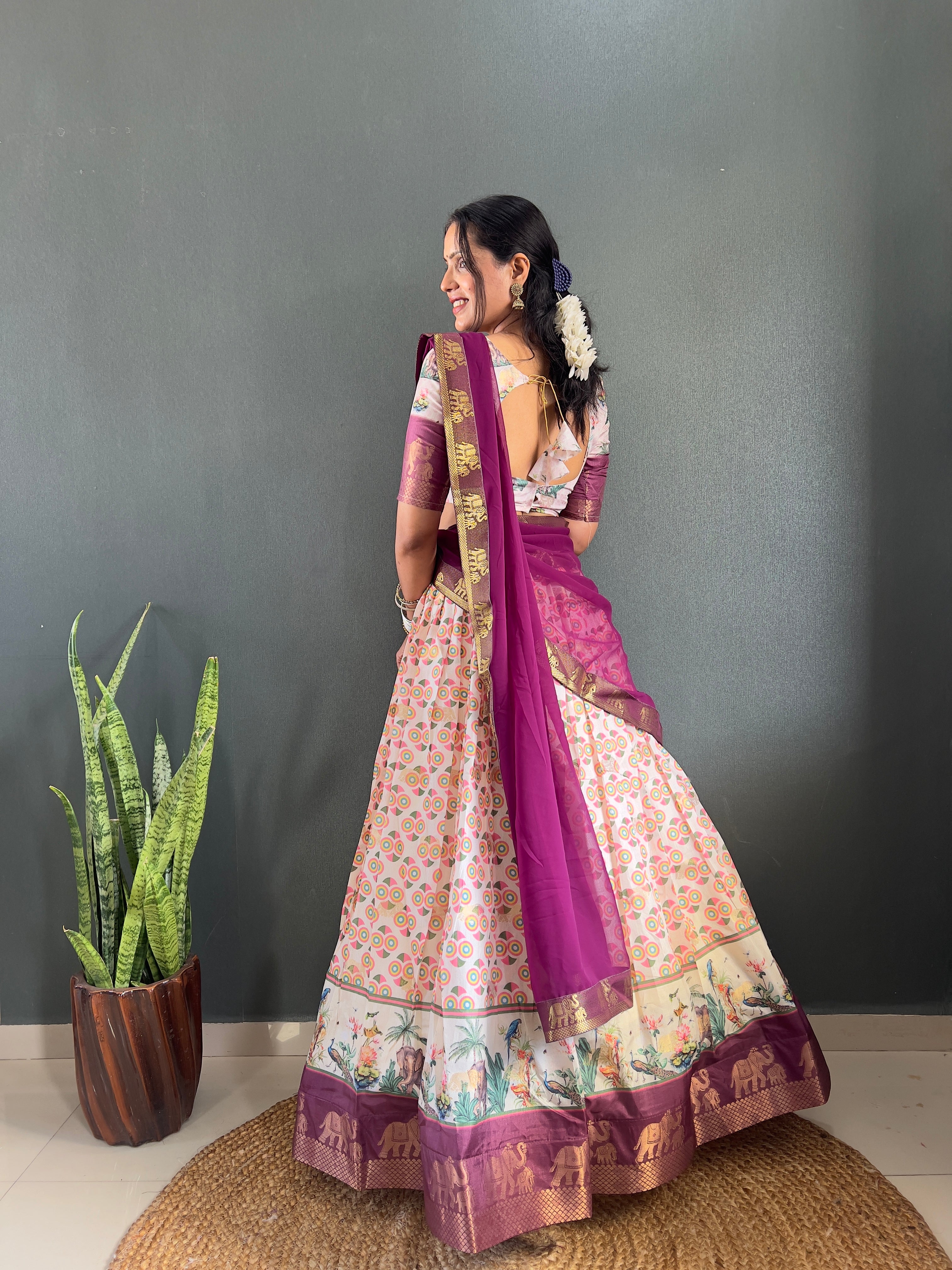 SareeWave Launching Festival Lehenga Choli